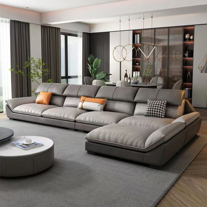 Technology Cloth Sofa Nordic Modern Minimalist Living Room Large and ...