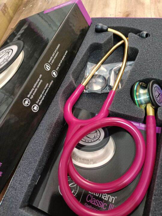 3m Littmann Stethoscope Classic Iii 5806raspberry Wrainbow Finish Original Lazada Ph 5561