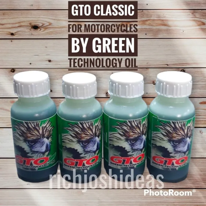 GTO CLASSIC FOR MOTORCYCLE BY GREEN TECHNOLOGY OIL Lazada PH