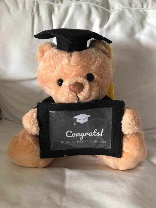 SG Ready Stock 🇸🇬 33cm Graduation Bear with 4R Photo Frame 🎓 Graduation