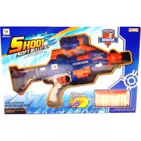 ปืนอวกาศ ยิงออโต้ พร้อมเป้ายิง Shoot Soft Bullet Gun
ปืนกระสุนโฟม ยิงไกล