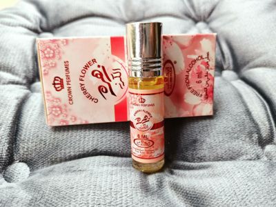 น้ำหอม​อาหรับ​ Perfume Oil Cherry Flower by Al Rehab - Unisex, Cherry Flower หอมหวานสดชื่น น้ำหอมไร้แอลกอฮอล์
