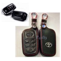 ซองหนังหุ้มกุญแจรีโมท สำหรับรถยนต์ TOYOTA โตโยต้า แบบ SMART KEY 2-3 ปุ่ม &amp;gt;&amp;gt; TOYOTA REVO &amp;gt;&amp;gt; TOYOTA INNOVA CRYSTA