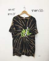 เสื้อยืดมือสองมัดย้อมไซส์ XL