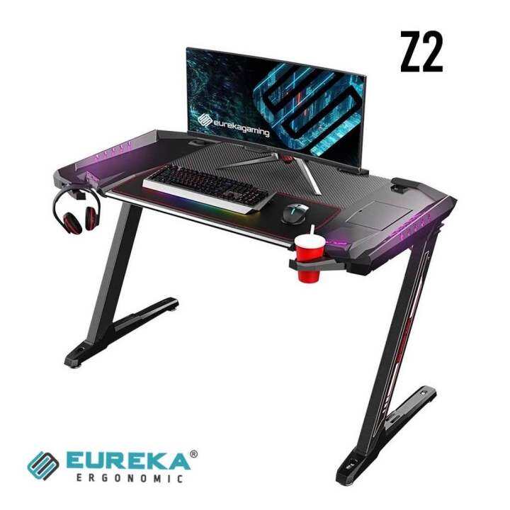 Eureka Ergonomic RGB ESports Gaming Desk & Table Z2 | Lazada PH