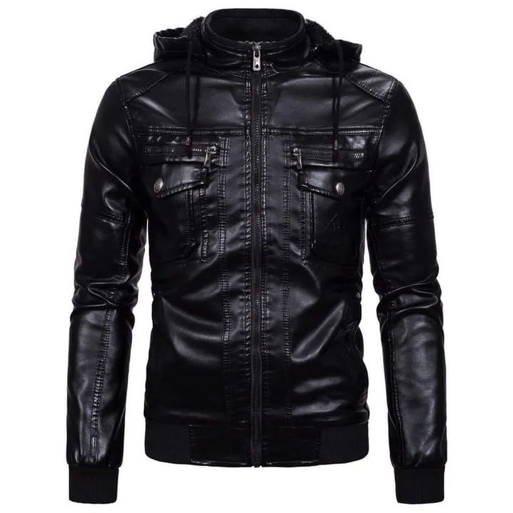 leather jacket removal hood Lazada PH