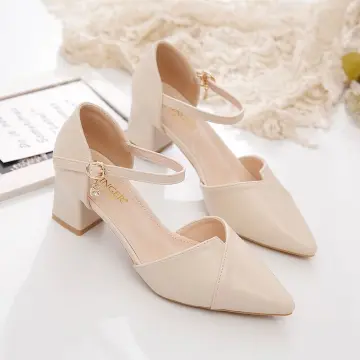 White high sale heels girls