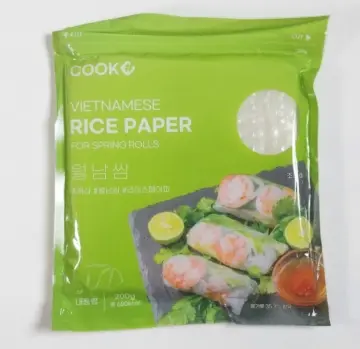 FAT&THIN SPRING ROLL WRAPPER RICE PAPER 250G (U)