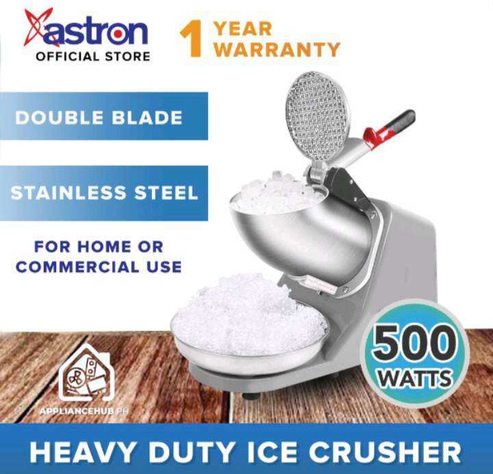 ASTRON Heavy duty Double Blade ICE CRUSHER 500W Lazada PH