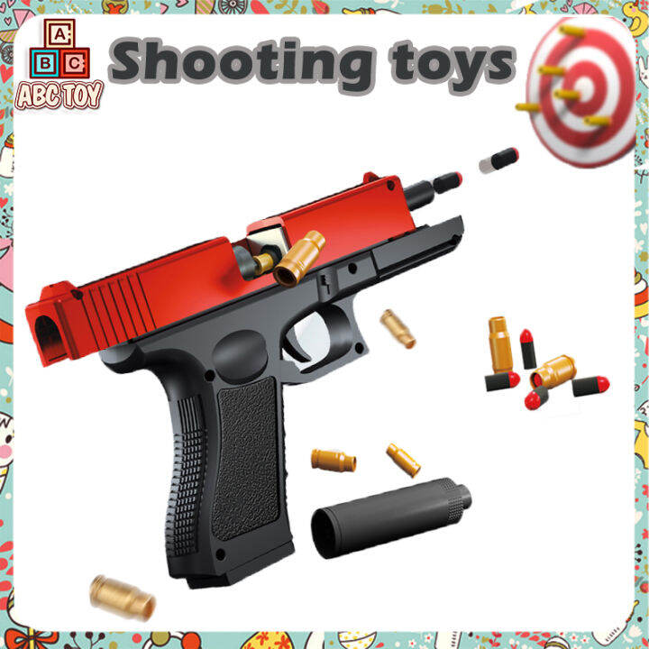 Shooting ToyGlock Pistol Children Soft Bullet Gun Toy Children's
