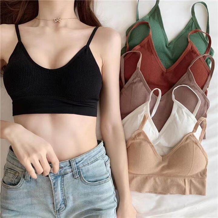 Seamless Bra U Back Wrapped Chest Sexy Nightwear Bra Soft Wear Beauty Back Running Yoga Sports