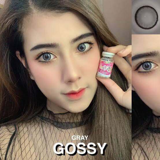 คอนแทคเลนส์-รุ่นgossy-gray-brown-ขนาดมินิเท่าตา-ตัดขอบตาไม่ลอย