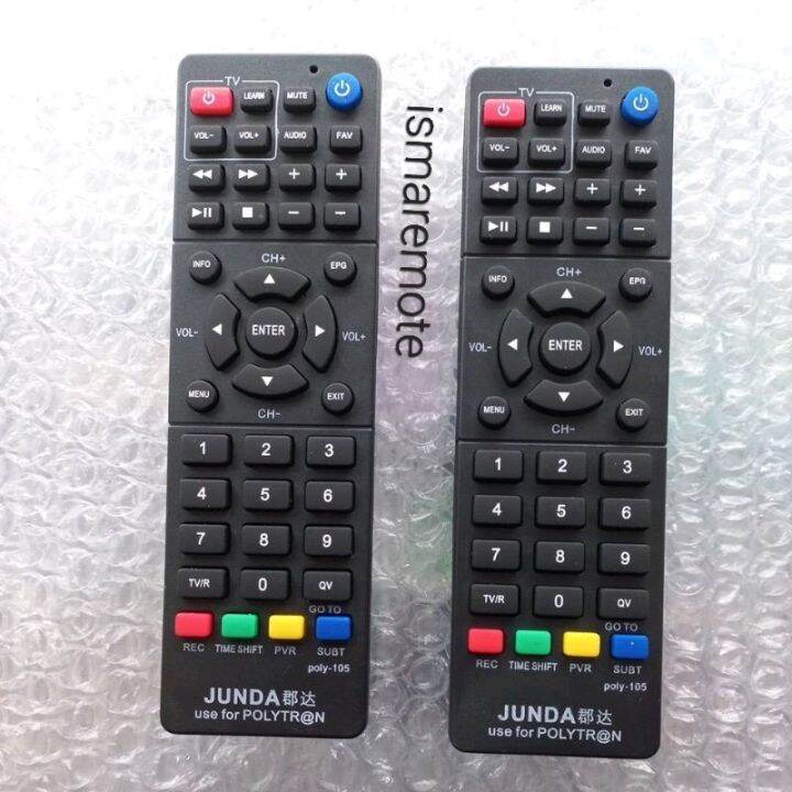 Remote Remot Stb Set Top Box Dvb T Polytron Pdv T Lazada Indonesia