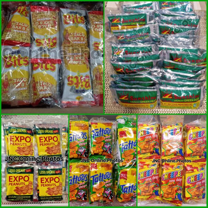 1 Pack | Pinoy OG Snacks Chichirya 80s/90s 5g x 12s Tattoos Cheepee ...