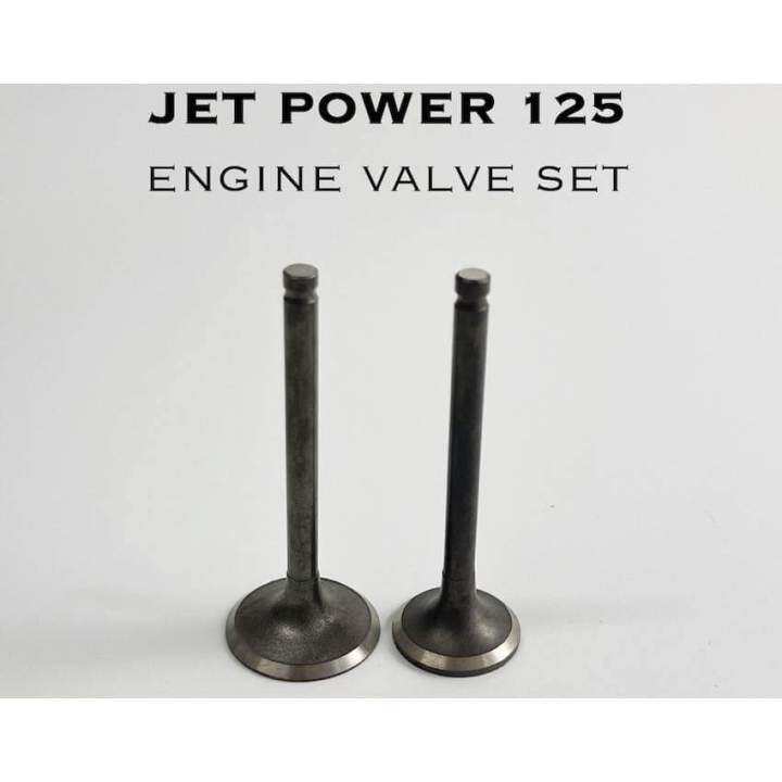 ENGINE VALVE SYM JET 4-125/ SYM RADAR INTAKE & EXHAUST (SET) w/ valve ...