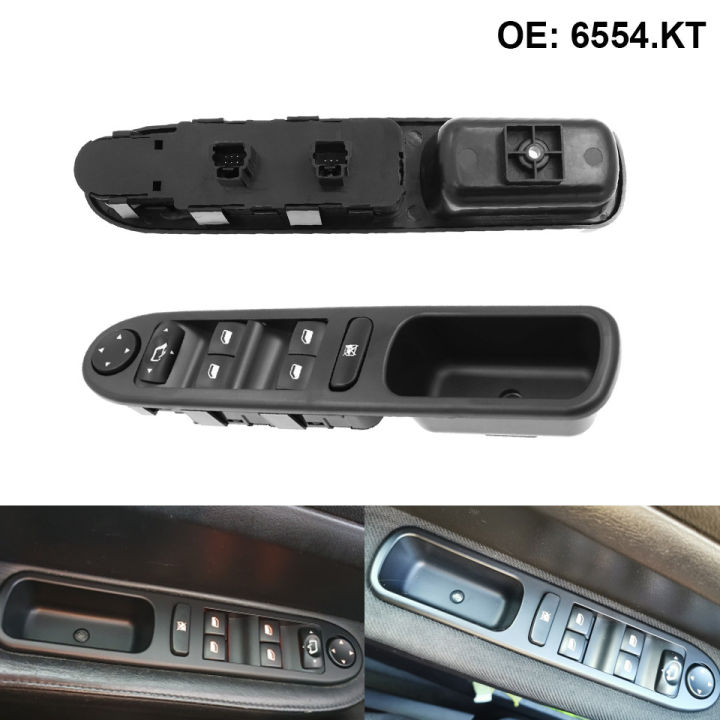 6554KT LHD Power Controlled Window Switches for Peugeot 307 307SW