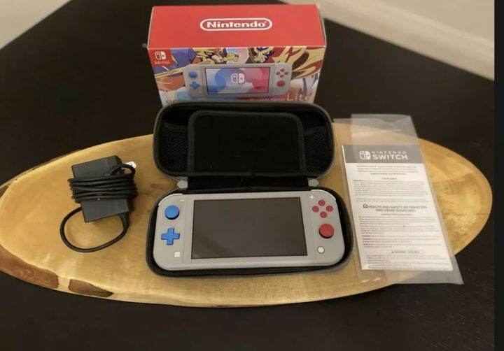 Nintendo Switch Lite Zacian and Zamazenta Edition with case and Micro SD Card Lazada PH