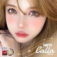 รุ่น Calla สีน้ำตาลตาโต ตัดขอบดำ มีกลิตเตอร์ลายใหม่ สวยมาก