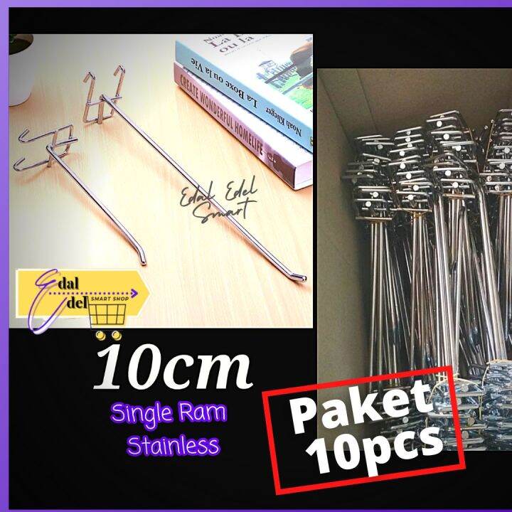 Paket Isi Hook Ram Stainless Cm Single Ram Cantolan Ram Besi