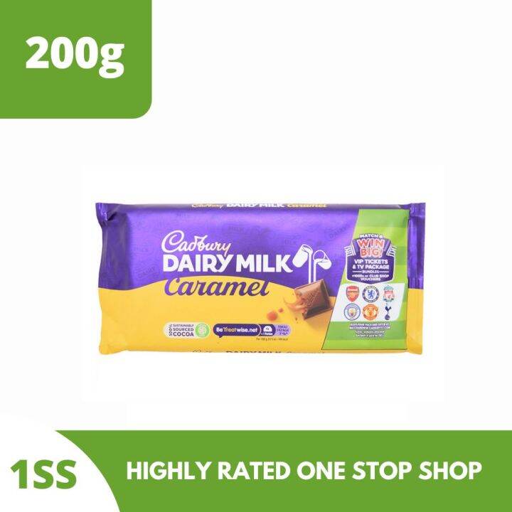 Cadbury Dairy Milk Caramel Bar, 200g 