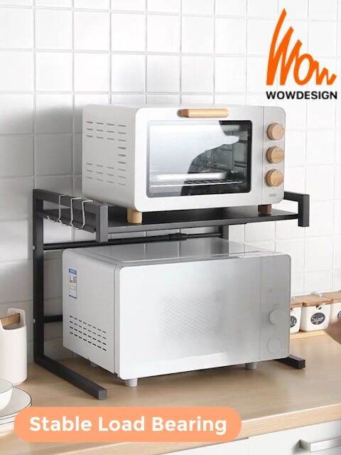 Microwave rack shelf Oven Rack Rak letak barang Kitchen Rack Rak Dapur