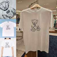 MAR Teddy bear T-Shirt??? (320฿ฟรีส่ง) เสื้อยืดแบรนด์ดัง ดีเทลสกรีนลายน้องหมี คอลใหม่ น่ารักมาก งานชนช็อปเกาหลี valen