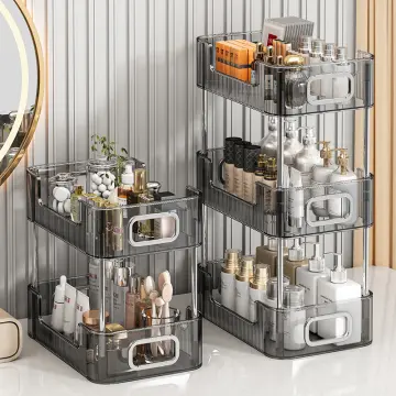 Luxury Desktop Cosmetic Storage Box, Acrylic Vanity Organizer For Skin Care  Products, Tabletop Coffee Table Storage Basket