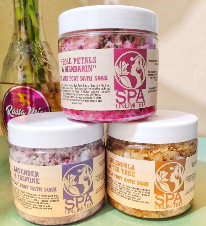 Spa Unlimited Sea Salt Foot Bath Soak 500g Lazada PH