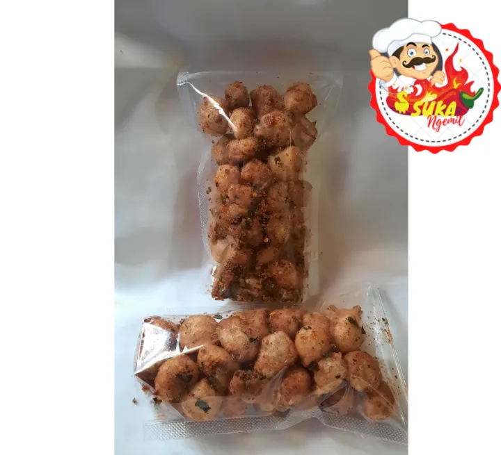 Siomay Pedas Gurih Bumbu Basreng Daun Jeruk Kemasan 250 Gram 500 Gram