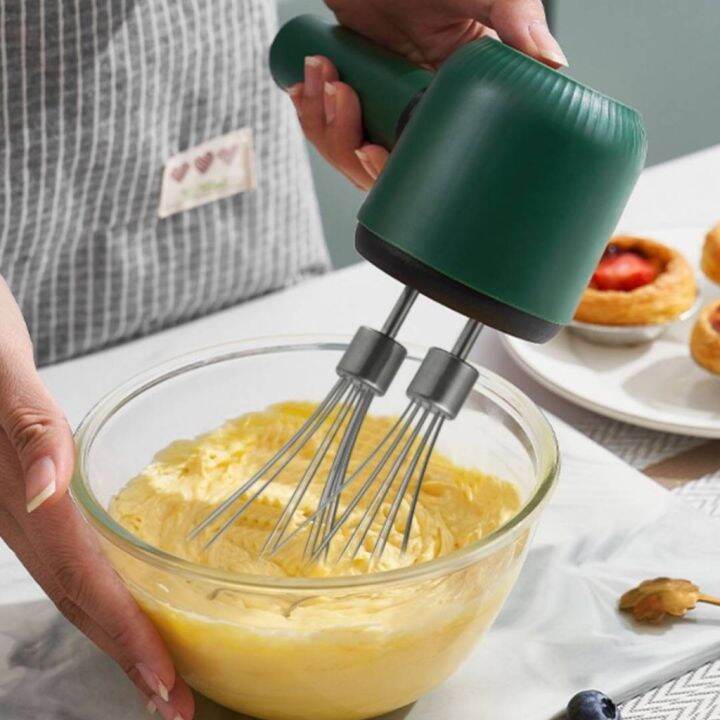 Dual Whisks Rechargeable Hand Mixer.. Lazada PH