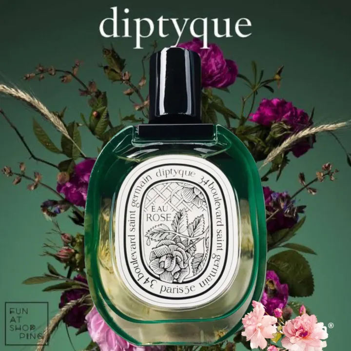 น้ำหอม Diptyque Eau Rose Limited Edition Eau de toilette 100ml. โอโรส ...