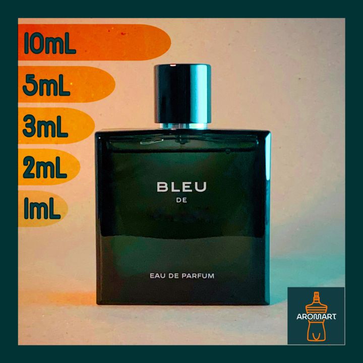 DECANT Bleu de Chanel EDP [1ml 2ml 3ml 5ml 10ml] Perfume for Men Not Full  Bottle/Takal Vanilla AROMARTPH