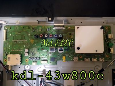 เมนบอร์ดโซนี่mainboard SONY KDL-43W800C(อะไหล่แท้ของถอดมือสอง)