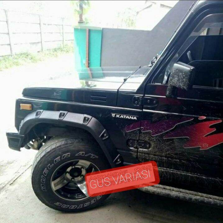 over fender Jimny Katana model monster limited Lazada Indonesia
