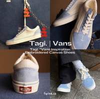 (PRE-ORDER) Tagi. | Vans - Tagi. Vans Inspiration Embroidered Canvas Shoes / Vans Old Skool