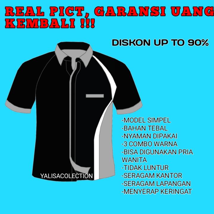 Baju Seragam Kerja Kemeja Seragam Kerja Seragam Kantor Seragam Lapangan Kemeja Lapangan Seragam