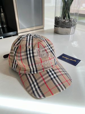 SUPREME BURBERRY DENIM 6-PANEL BEIGE