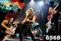 โปสเตอร์วงดนตรี วินเทจ Metallica