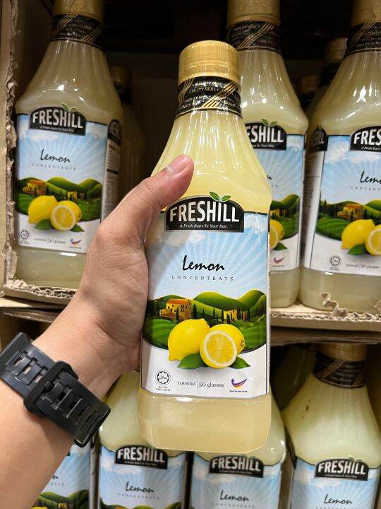 FRESHILL LEMON CONCENTRATE JUICE 1 LITER Lazada PH