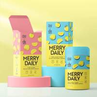 Merry Daily by pichlook พร้อมส่ง 2รส ลิ้นจี่ แอปเปิ้ล น้้ำชงแอปเปิ้ลฮันนี่