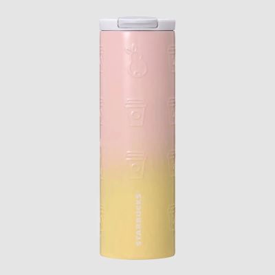 พร้อมส่งจากไทย) STARBUCKS JAPAN NEW YEAR 2023 RABBIT ZODIAC LIMITED Stainless Embossed Rabbit Cylinder Tumbler 473ml แก้วสแตนเลส สตาร์บัคส์ ญี่ปุ่น คอลเลคชั่นปีใหม่ ปีกระต่าย 2023