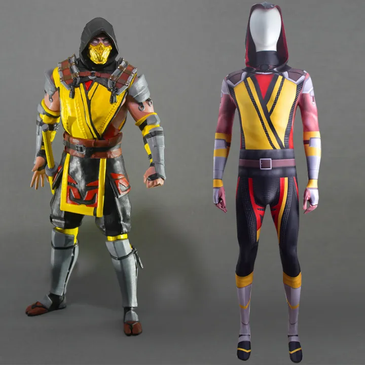 Game Mortal Kombat 11Mortal Kombat 11 One-Piece Tights Cos Clothing ...