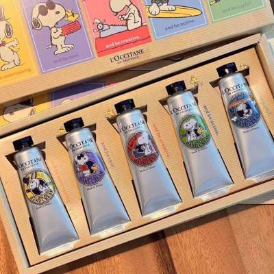 ครีมทามือ Snoopy L’Occitane  สูตรอ่อนโยน