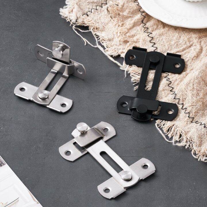 Stainless steel latch latch Antitheft sliding latch latch Barn door