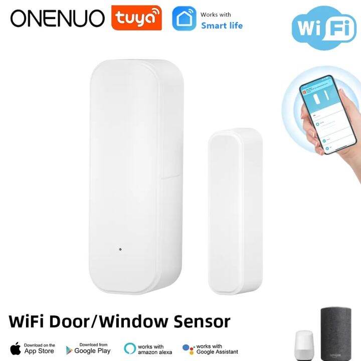 ONENUO Tuya Wifi Door Sensor Window Entry Sensor Security Burglar Door ...