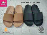 MONIGA11 รองเท้าแตะแบบสวม ผู้หญิง By MONOBO สีดำ สีเนื้อ