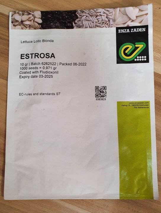 Estrosa Enza Zaden Lollo bionda Lettuce Seeds Repacked Lazada PH