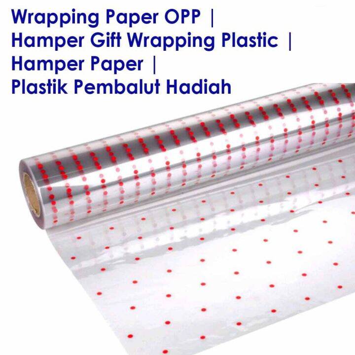 Wrapping Paper OPP 90cm x 100 Yards Hamper Paper Hamper Gift Wrapping