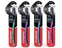 Colgate Slim Soft Charcoal &amp;lt;0.01mm. Super Soft 1 Pcs.