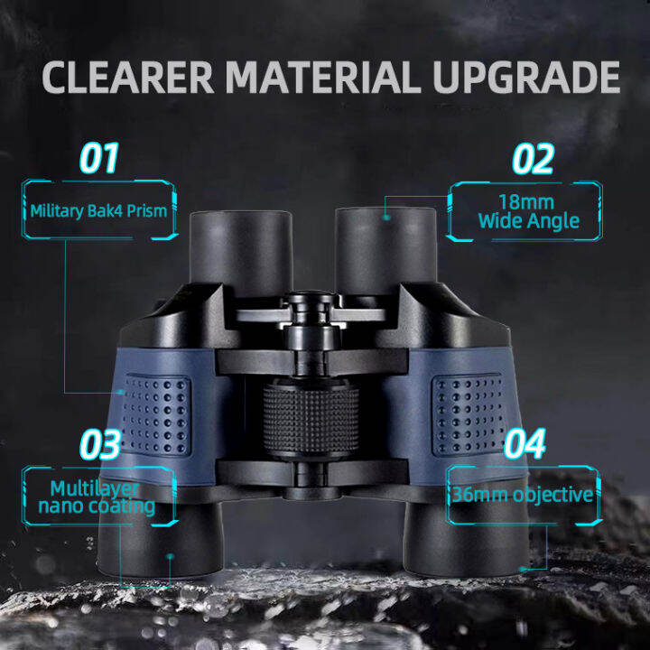 New type Binoculars outdoor waterproof night vision telescope with